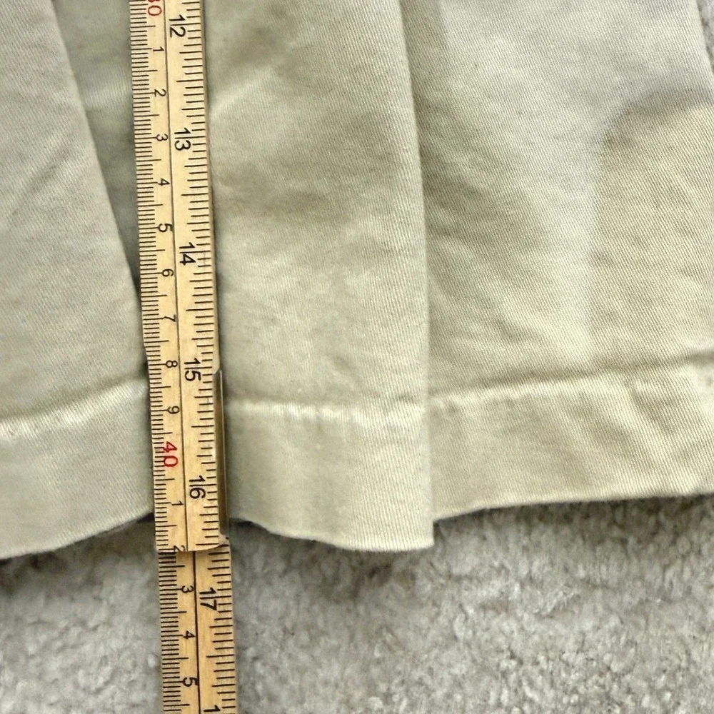 The Childrens Place Pleated Skort Girls 18 Tan Khaki School Uniform Twill Preppy